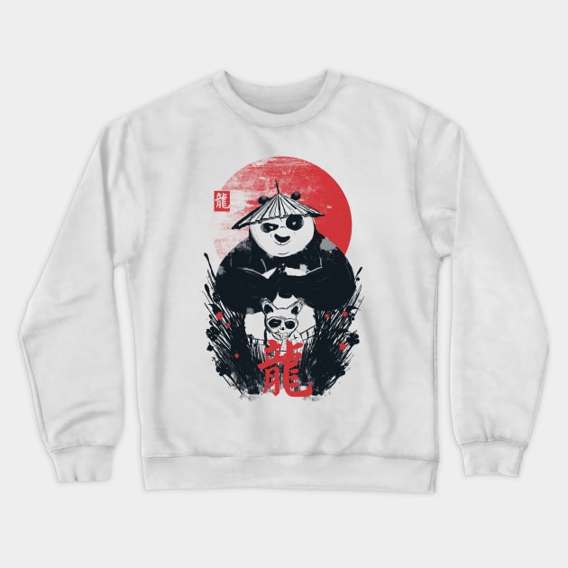 Dragon Warrior Crewneck Sweatshirt by Piercek25